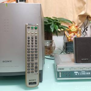 日本SONY TA-VE215組合音響+原裝7吋有源低音炮+原裝遙控