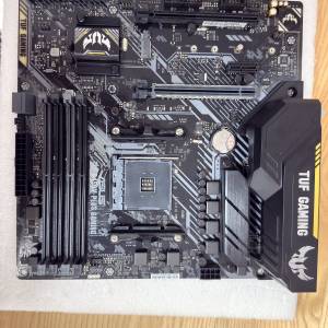 二手 ASUS TUF B450M-PLUS GAMING B450 AM4 MATX MB