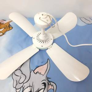 小型吊扇--四葉風扇--全新--衹測試過--風力、運作正常--100% New--上水火車站MTR交...