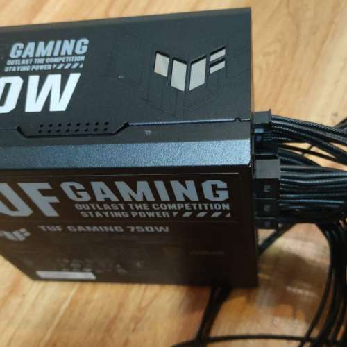 ASUS TUF GAMING 750G 80Plus 750W Gold PSU 保養至2033年7月