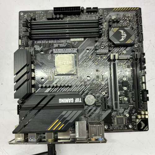 電腦底板: 华硕TUF-gaming b550m plus wifi II 主板  AMD R7-5700G 套裝 送散熱扇