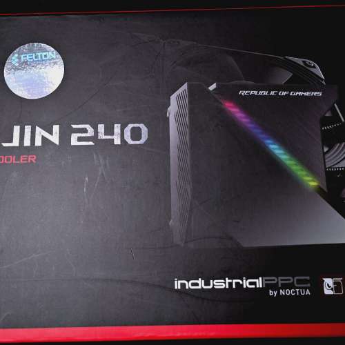 Noctua NF-F12 2000PWM工業扇 送ROG RYUJIN 240冷排