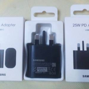 全新原裝快充火牛 Samsung 25W  Type-C插口+3A快充線(盒裝版本 現貨每套) 💥港鐵站...