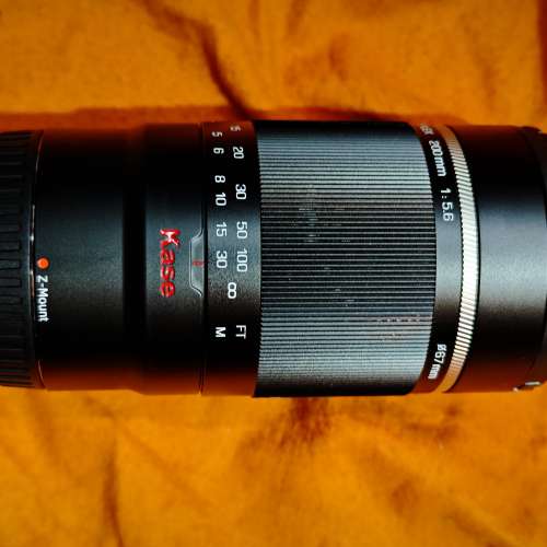 Kase 200/5.6 卡色  200mm f/5.6 REFLEX 反射鏡頭 for Nikon 尼康 z