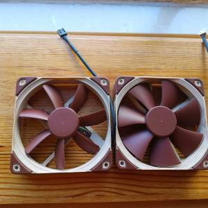 Noctua 12cm 散熱風扇 x 2