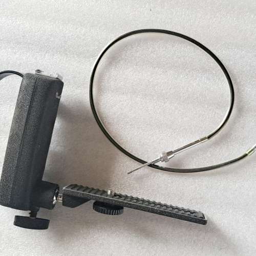 日本 Minette Camera Hand Grip 摺疊式L型金屬相機托連快門線手掣