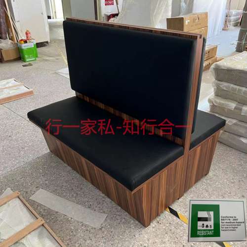 带抽桶卡位梳化，储物梳化卡位，2面坐人卡位梳化订造厂家