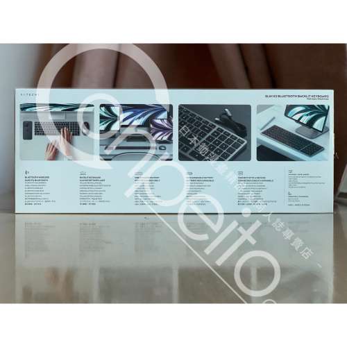 中古近新品 Mac iPad 用電腦鍵盤 SATECHI SILM X2 BLUETOOTH BACKLIGHT KEYBOARD (...