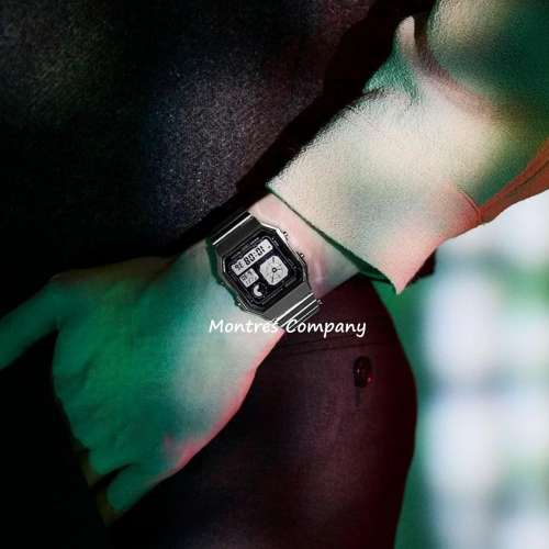 Montres Company 香港註冊公司 (32年老店) 卡西歐 CASIO 防水 不鏽鋼錶帶 A130WE-1A...