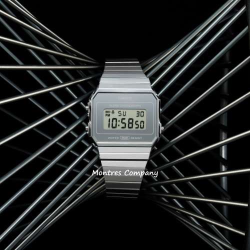 Montres Company 香港註冊公司 (32年老店) 卡西歐 CASIO 不鏽鋼 不鏽鋼錶帶 防水 A...