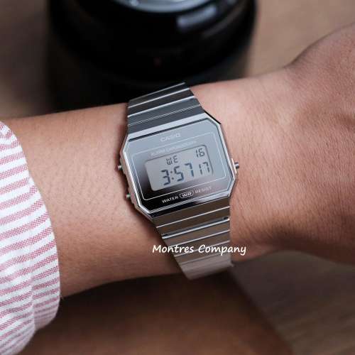 Montres Company 香港註冊公司 (32年老店) 卡西歐 CASIO 不鏽鋼 不鏽鋼錶帶 防水 A...