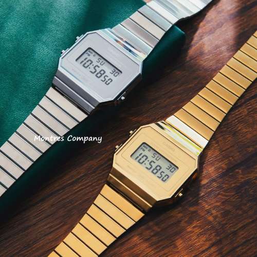 Montres Company 香港註冊公司 (32年老店) 卡西歐 CASIO 不鏽鋼 不鏽鋼錶帶 防水 A...