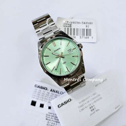 Montres Company 香港註冊公司 (32年老店) 卡西歐 CASIO 不鏽鋼錶帶 防水 MTP MTP-...