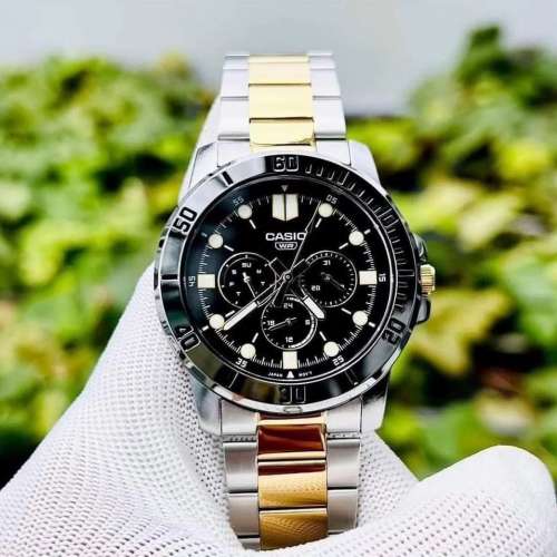 Montres Company 香港註冊公司 (32年老店) 卡西歐 CASIO Standard 不鏽鋼 金銀色 M...