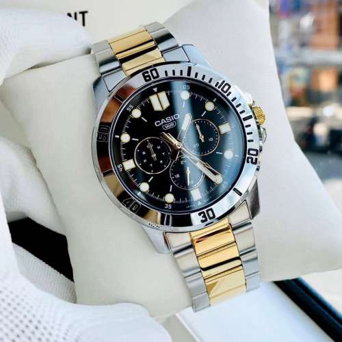 Montres Company 香港註冊公司 (32年老店) 卡西歐 CASIO Standard 不鏽鋼 金銀色 M...