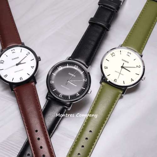 Montres Company 香港註冊公司 (32年老店) 卡西歐 CASIO 防水 情侶對錶 MTP-VT03L-1...