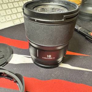 Panasonic (L mount) 18mm F1.8