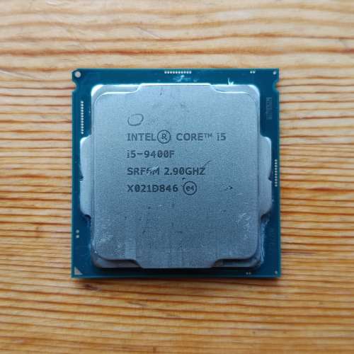 Intel i5 9400F CPU (運作正常)