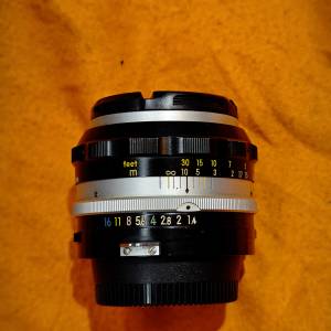 Nikon 50/1.4 NIKKOR-S Auto 非AI全手動鏡 NAI 尼康 50mm 50 瑕疵鏡
