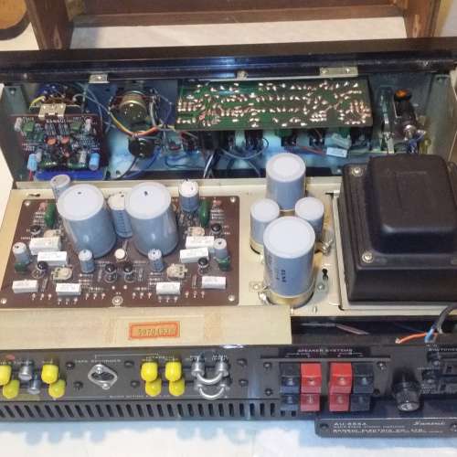 山水擴音機 AU-555 A ，可用前後級工作＜可議價＞