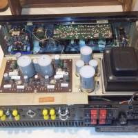 山水擴音機 AU-555 A ，可用前後級工作＜可議價＞