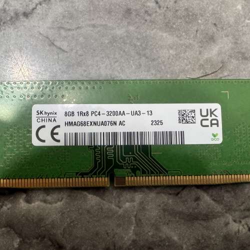 DDR 4  RAM 8GB  PC4- 3200AA