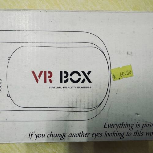 手機虛擬實境眼鏡 3D眼鏡 連盒 VR Box Virtual Reality Glasses for Smart Phones