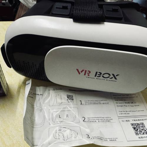 手機虛擬實境眼鏡 3D眼鏡 連盒 VR Box Virtual Reality Glasses for Smart Phones