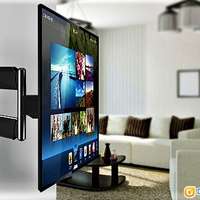 專業電視掛牆安裝 55寸以下收費$400連牆架 for LG  Pannasonic  Samsung  Sharp  S...