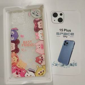  全新iPhone 15 Plus 手機殼 超薄 TPU 保護軟電話套