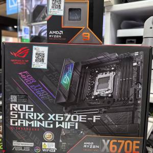 AMD Ryzen 9 9950X ASUS ROG STRIX X670E-F G.Skill Trident Z5 RGB DDR5 8000 48GB