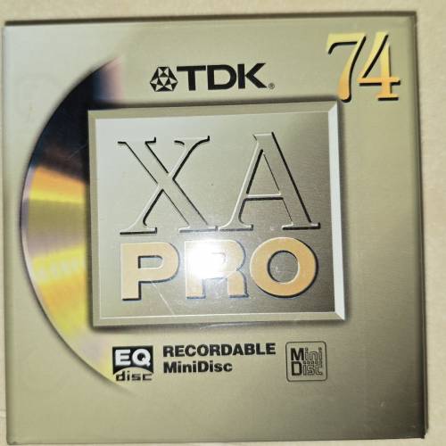 MD碟(Sony ES,TDK XA PRO)