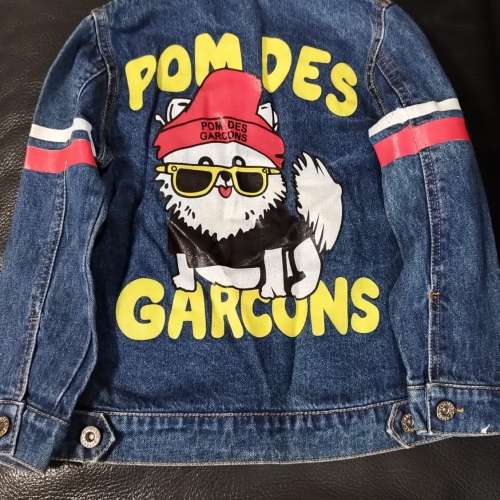 兒童小朋友牛仔褸褲套裝kids size 125 denim jacket jeans