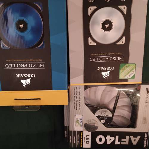 Corsair ml120 ml140 14cm 140mm led 電腦風扇 fan