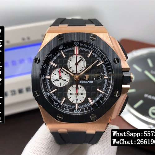 AP愛彼 26400ST 44mm 計時 玫瑰金