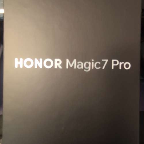 港行4月頭9成9新 HONOR Magic7 Pro 1TB Black 全套