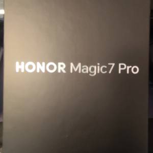 港行4月頭9成9新 HONOR Magic7 Pro 1TB Black 全套