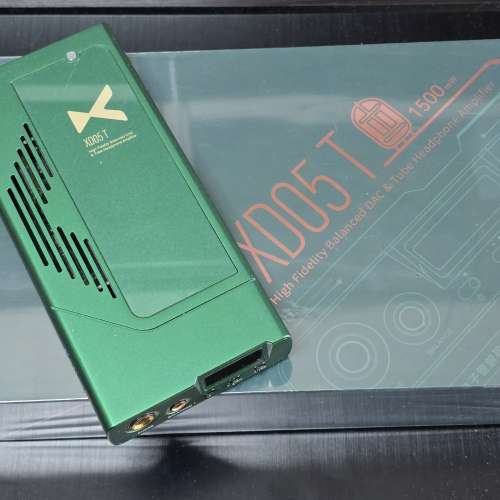 Xduoo XD05T tube headphone amp