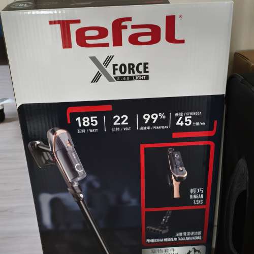 TEFAL TY9670 全新直立式無線吸塵機