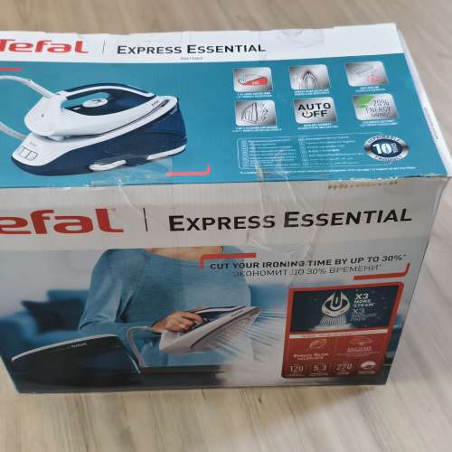 全新Tefal Express Essential SV6116EO 蒸汽熨斗