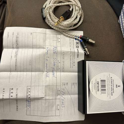 MEZE AUDIO EMPYREAN Silver plated upgrade 線