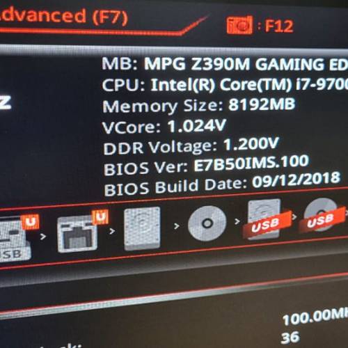 9700K + msi z390m ac 送Coolermaster240 aio