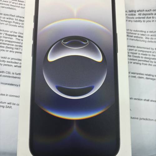 全新未激iphone 16E 256GB港行22/04 出機 有單