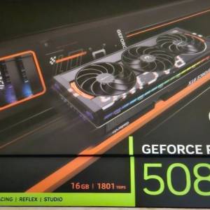 行貨 Manli Gallardo GeForce RTX 5080 OC 16GB GDDR7 另有5090d賣