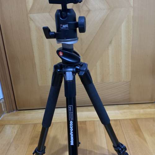Manfrotto 190xprob鋁脚架 連488RC2波頭送小型液壓雲枱新淨