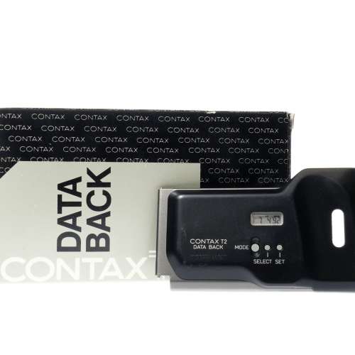 Contax T2 Data Back Titanium Black