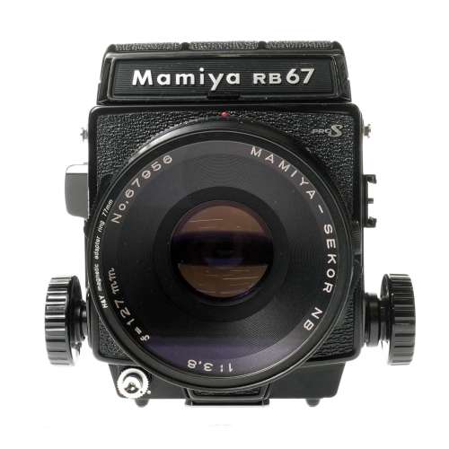 Mamiya RB67 Pro S Medium Format Film Camera + Sekor NB 127mm f3.8 Lens #67956