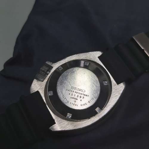 (清櫃價)中古精工大鮑魚SEIKO 6105 8110, 全原裝,行走良好。