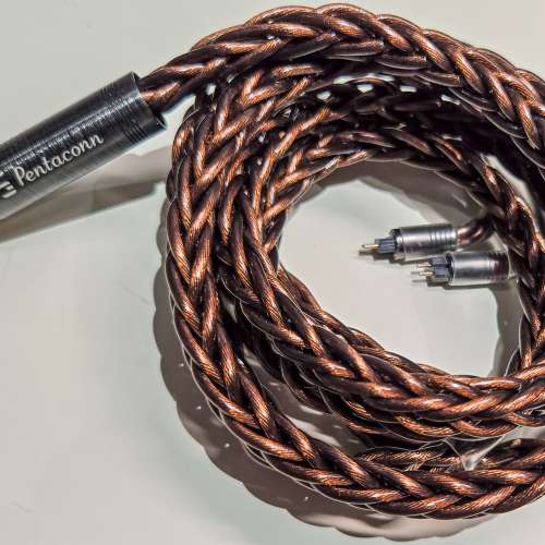 Hakugei 大地女神 銅線 8 絞 pentaconn ofc4.4 出 0.78 bispa 鍍銀 悠揚 人聲濃味 ...