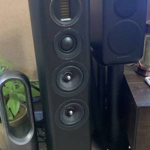 Wharfedale EVO 4.3 黑色小坐地喇叭